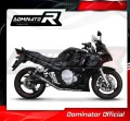 complete exhaust system with muffler DOMINATOR Full System GP1 BLACK fits to Suzuki GSX 1250 FA 2010  2016 4