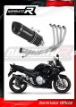 Suzuki GSX 1250 FA 2010-2016 Dominator Full System Exhaust Muffler Manifold Collector Silencer Echappement Silencieux Scarico Marmitta Escape Tłumik HP1 BLACK