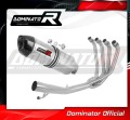 complete exhaust system with muffler DOMINATOR Full System HP1 fits the motorcycle Suzuki GSXF 650 2007   2016 2