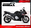 complete exhaust system with muffler DOMINATOR Full System HP1 fits to Suzuki GSXF 650 2007  2016 4