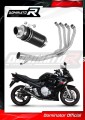 Suzuki GSX 650 F 2007-2016 Dominator Full System Exhaust Muffler Manifold Collector Silencer Echappement Silencieux Scarico Marmitta Escape Tłumik GP1 BLACK