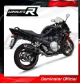 Suzuki GSX 650 F 2007-2016 Dominator Full System Exhaust Muffler Manifold Collector Silencer Echappement Silencieux Scarico Marmitta Escape Tłumik HP1 BLACK 2