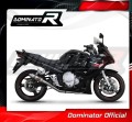 complete exhaust system with muffler DOMINATOR Full System GP1 fits to Suzuki GSXF 650 2007  2016 4