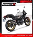 complete exhaust system with muffler DOMINATOR Full System GP1 fits the motorcycle Honda VTR 250 2009   2015 3