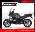 exhaust muffler DOMINATOR GP1 BLACK fits the motorcycle BMW R1200R 2010   2014 4