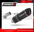 exhaust muffler DOMINATOR homologated road legal HP1 BLACK fits the motorcycle BMW R1200R 2010   2014 2