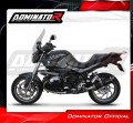 exhaust muffler DOMINATOR homologated road legal HP1 BLACK fits the motorcycle BMW R1200R 2010   2014 4