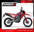 kompletny układ wydechowy z tłumikiem DOMINATOR Full System MX2 CZARNY pasujący do motocykla Honda CRF 300L / Rally 2021 - 2023 4