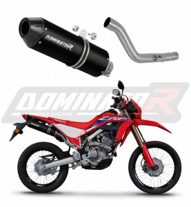 Honda CRF 300L / Rally 2021 - 2023 Avgas Ljuddämpare MX2 SVART + dB killer