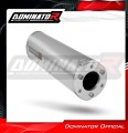 exhaust muffler DOMINATOR oval fits the motorcycle Kawasaki ZR7 / ZR7S 1999   2004