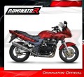 exhaust muffler DOMINATOR oval fits the motorcycle Kawasaki ZR7 / ZR7S 1999   2004 3