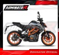 KTM 390 Duke 2021-2022  motorcycle Exhaust Muffler Auspuff Sportauspuff Silencer Echappement Silencieux Scarico Scarichi Escape Wydech Tłumik GP BLACK  Dominator 3