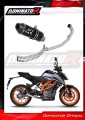 KTM 39 DUKE 2021 -2022  Full  Exhaust System  Muffler Auspuff Sportauspuff Silencer Echappement Silencieux Scarico Scarichi Escape Collector Manifold Wydech Tłumik HP3 BLACK DOMINATOR