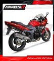 wydech tłumik DOMINATOR Homologowany Owalny pasujący do motocykla Kawasaki ZR7 / ZR7S 1999 - 2004 2