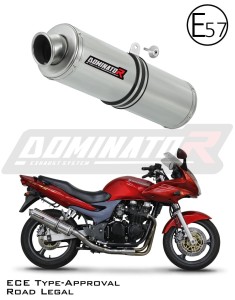 Kawasaki ZR7 / ZR7S 1999 - 2004 EU-godkänd Avgas Ljuddämpare ST