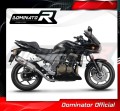 exhaust muffler DOMINATOR homologated road legal HP1 fits the motorcycle Kawasaki Z750 2004   2006 4