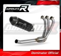 complete exhaust system with muffler DOMINATOR Full System HP3 BLACK fits the motorcycle Yamaha XSR 900 2022   2023