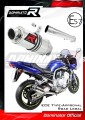 Yamaha FZS FAZER 1000 2001 - 2005 Motorcycle EU Approved Street Legal Muffler Auspuff Sportauspuff Silencer Echappement Silencieux Scarico Scarichi Escape Wydech Tłumik GP1 Dominator Exhaust System
