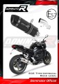 exhaust muffler DOMINATOR homologated road legal HP1 BLACK fits the motorcycle Yamaha FZ1 FAZER 1000 2006   2015