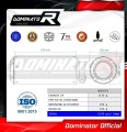 wydech tłumik DOMINATOR Homologowany GP CZARNY pasujący do motocykla Yamaha YZF R1 1000 RN32 2015 - 2016 4