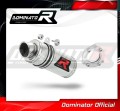 exhaust muffler DOMINATOR GP1 fits the motorcycle Suzuki GSXR 600 K1 K5 2001   2005