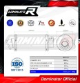 exhaust muffler DOMINATOR GP1 fits the motorcycle Suzuki XF 650 Freewind 1997   2003 2