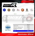 complete exhaust system with muffler DOMINATOR Full System HP3 fits to Yamaha YZF R3 2015  2018 5