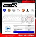 exhaust muffler DOMINATOR GP fits to Kawasaki VERSYS 1000 2019  2024 5