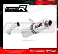 exhaust muffler DOMINATOR ROUND fits the motorcycle BMW R1200GS Adventure 2010   2012 2