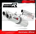RSV 1000 R Exhaust Aprilia Muffler Auspuff Sportauspuff Silencer Echappement Silencieux Scarico Scarichi Escape ROUND 2004 - 2009 Dominator