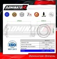 complete exhaust system with muffler DOMINATOR Full System GPS fits to Kawasaki Z1000 2014  2016 6