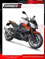 complete exhaust system with muffler DOMINATOR Full System HP1 fits to Kawasaki Z1000 2014  2016 5