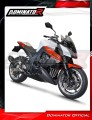 Kawasaki Z1000 2014 - 2016 Full  Exhaust System  Muffler Auspuff Sportauspuff Silencer Echappement Silencieux Scarico Scarichi Escape Collector Manifold Wydech Tłumik HP1 BLACK DOMINATOR 4