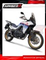 Honda XL 750 TRANSALP 2023 EXHAUST Muffler Auspuff Sportauspuff Silencer Echappement Silencieux Scarico Scarichi Escape Wydech Tłumik MX2 BLACK Dominator Exhaust System 4