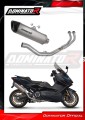 complete exhaust system with muffler DOMINATOR Full System titanium HP6 fits the motorcycle Yamaha XP 560 T MAX 2020   2024