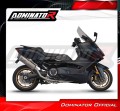 complete exhaust system with muffler DOMINATOR Full System titanium HP6 fits the motorcycle Yamaha XP 560 T MAX 2020   2024 4