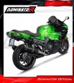 KAWASAKI ZZR 1400 2012 - 2023 EXHAUST Muffler Auspuff Sportauspuff Silencer Echappement Silencieux Scarico Scarichi Escape Wydech Tłumik HP5 BLACK Dominator Exhaust System 2