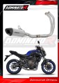 complete exhaust system with muffler DOMINATOR Full System titanium HP8 fits the motorcycle Yamaha XSR 700 2015   2020