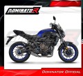 complete exhaust system with muffler DOMINATOR Full System titanium HP8 fits the motorcycle Yamaha XSR 700 2015   2020 4