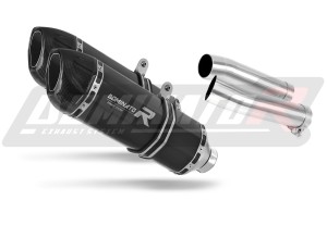 Aprilia Tuono 1000 R 2006 - 2010 Avgas Ljuddämpare HP1 SVART + dB killer