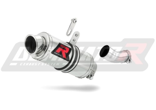 exhaust muffler DOMINATOR GP1 fits the motorcycle Aprilia Tuono V4 R APRC Low Level 2011   2014 3