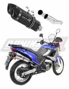 Aprilia Pegaso 650 2001 - 2004 Exhaust Silencer Muffler HP1 BLACK + dB killer medium