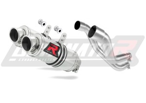 Aprilia Pegaso 650 Trail 2006 - 2010 Avgas Ljuddämpare GP1 + dB killer