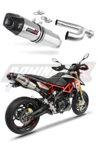 Aprilia DORSODURO 900 2017 - 2020 Avgas Ljuddämpare HP1 + dB killer