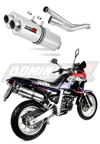Pegaso 650 GA Exhaust Aprilia Muffler Auspuff Sportauspuff Silencer Echappement Silencieux Scarico Scarichi Escape Wydech Tłumik OVAL 1992 - 1996 Dominator  x