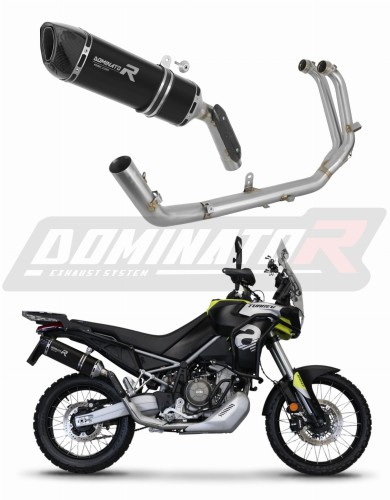 kompletny układ wydechowy z tłumikiem DOMINATOR Full System HP6 CZARNY