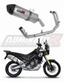 Aprilia Tuareg 660 2021 - 2022 EXHAUST Collector Manifold Full System Muffler Auspuff Sportauspuff Silencer Echappement Silencieux Scarico Scarichi Escape Wydech Tłumik HP7 Dominator Exhaust System x