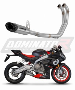 Aprilia RS 660 2020 - 2024 Komplett avgassystem Ljuddämpare Titan HP8 + dB killer