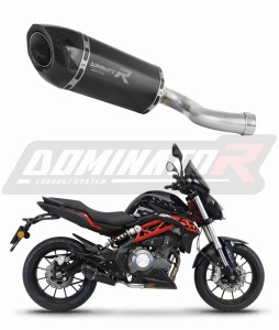 Benelli BN 302 S 2016 - 2020 Avgas Ljuddämpare HP5 SVART + dB killer