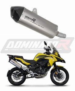 Benelli TRK 502 X 2022 - 2023 Avgas Ljuddämpare Titan HP7 + dB killer